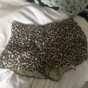 Leopard Print Aerie Pajama Shorts (NWOT!!)